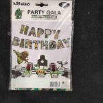 Army brithday banners letters with diffrent style