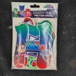 Maskes Brithday banners letters