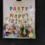 Colorfull Brithday banners with fancy