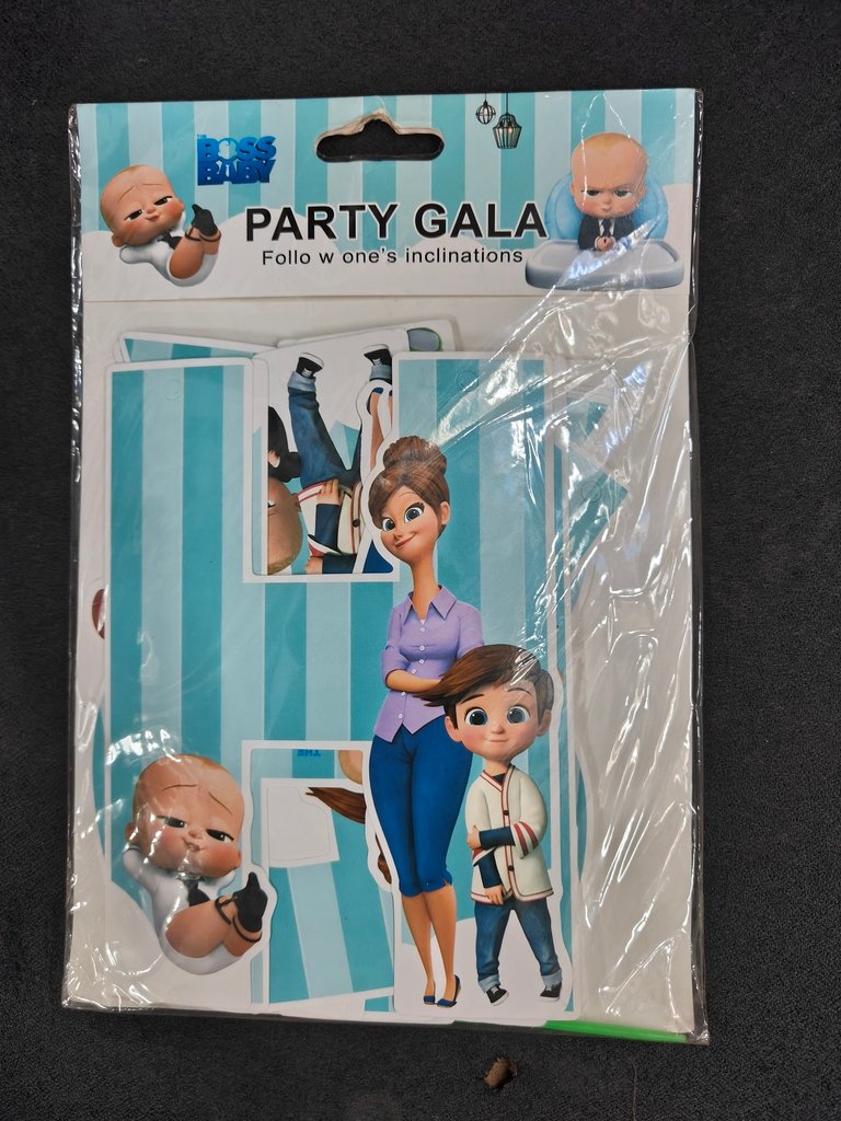 Party Gala banners for birthday