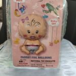 Min Big Size Girl Welcome Baby Supershape Balloons