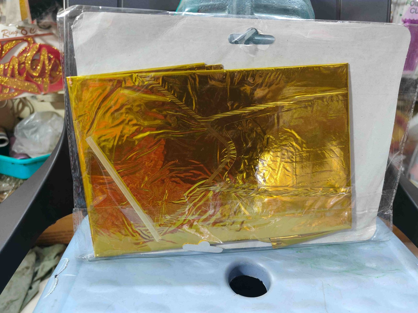 Welcome foil balloon 16Inch stylish design - Image 3