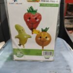 3 Pack Gaint Fruit Vegetable Foil Balloons Per Piaces 90rs