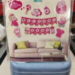 Welcome baby in pink color set with stylish