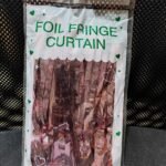 Decorative Metallic Foil Fringe Curtain