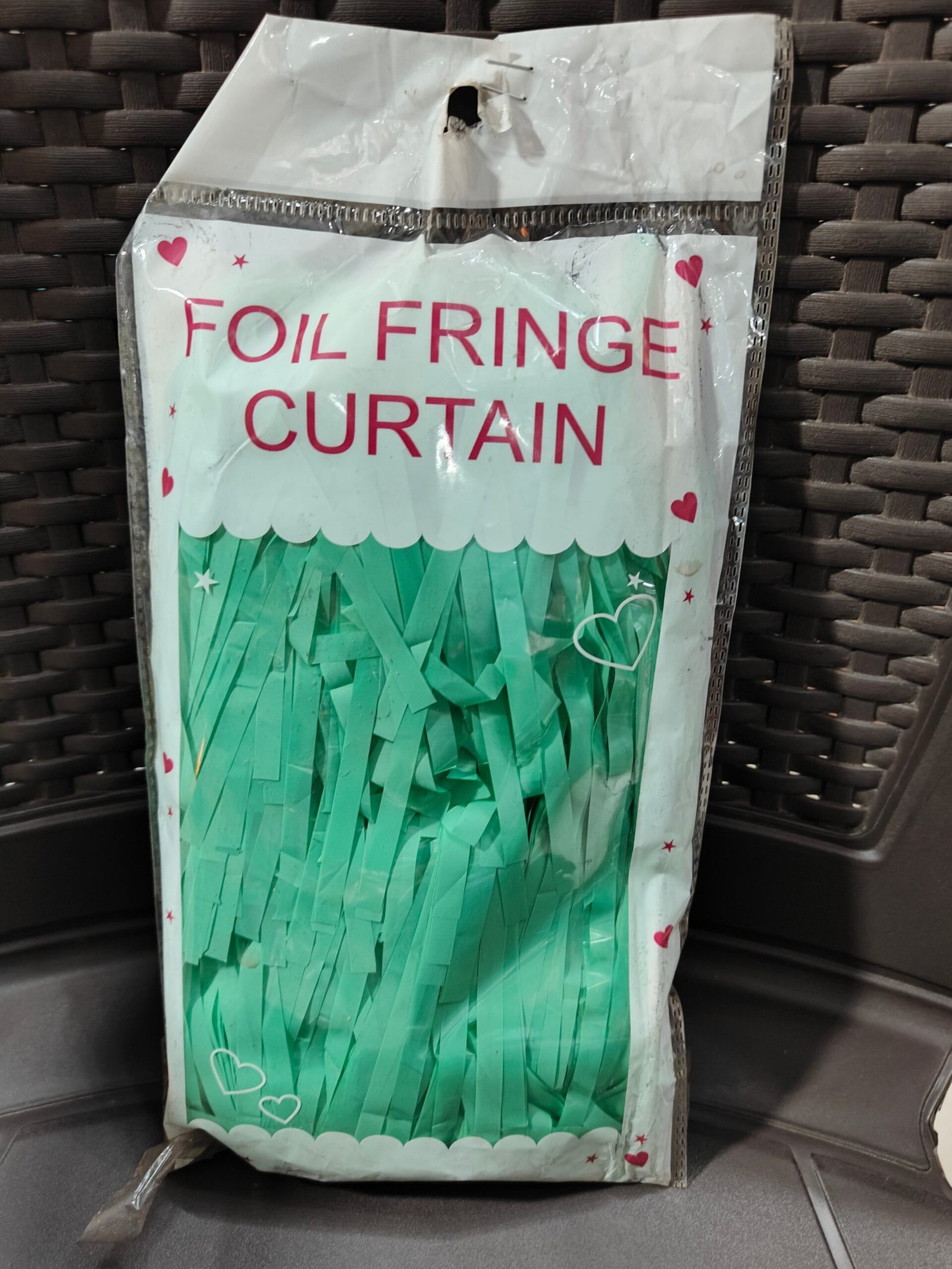 Pista color Party Foil Metallic Fringe Curtain