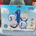 1st Baby boy balloon combo