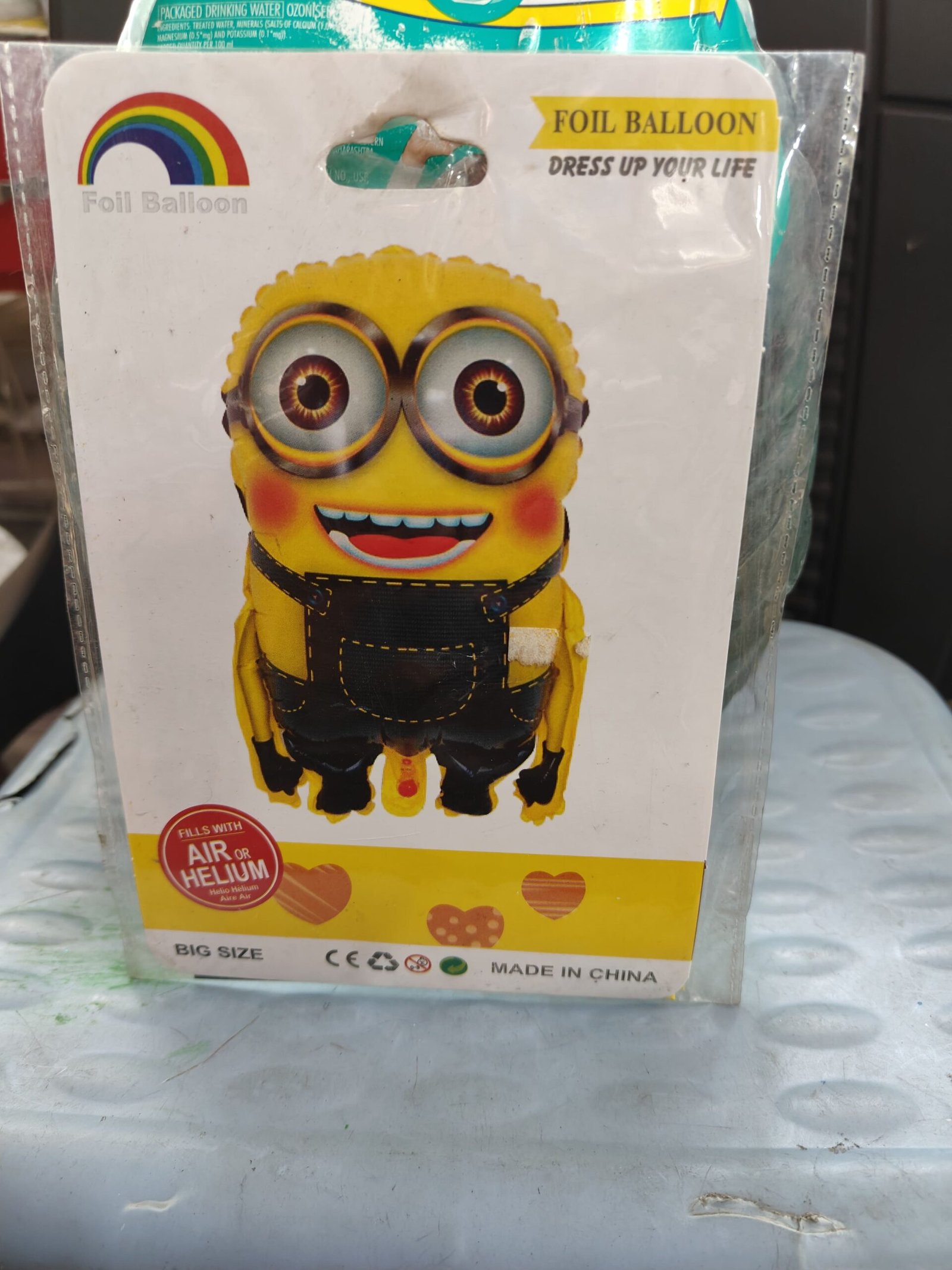 Foil Minion BALLOON Character Balloons Minion Balloon
