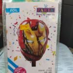 Iron Man Foil Balloon-Red Balloon