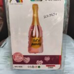 Champagne Bottle Balloon, Rose Gold Party Decorations