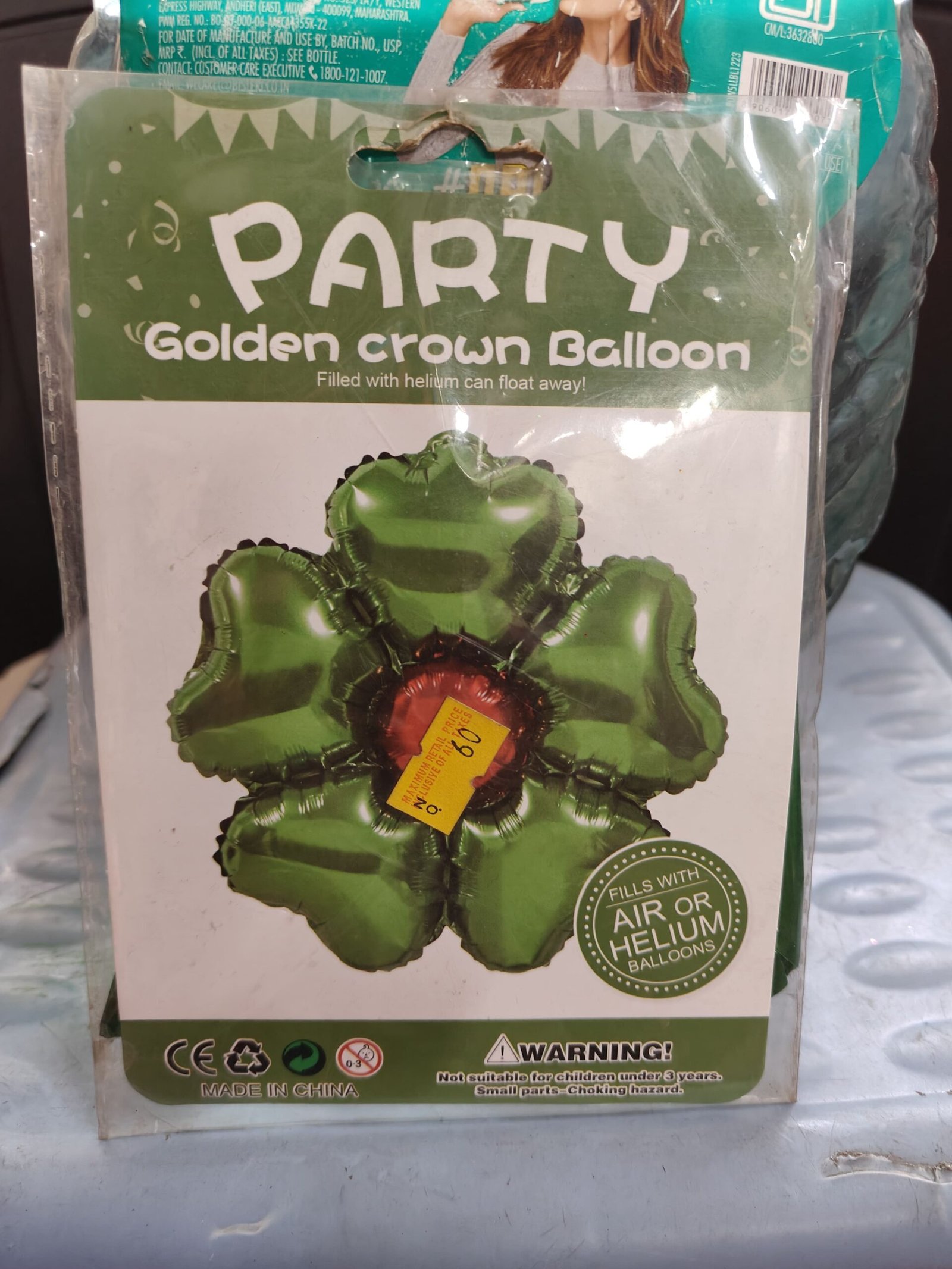 FEBSNOW St. Patricks Day Shamrock Foil Balloons
