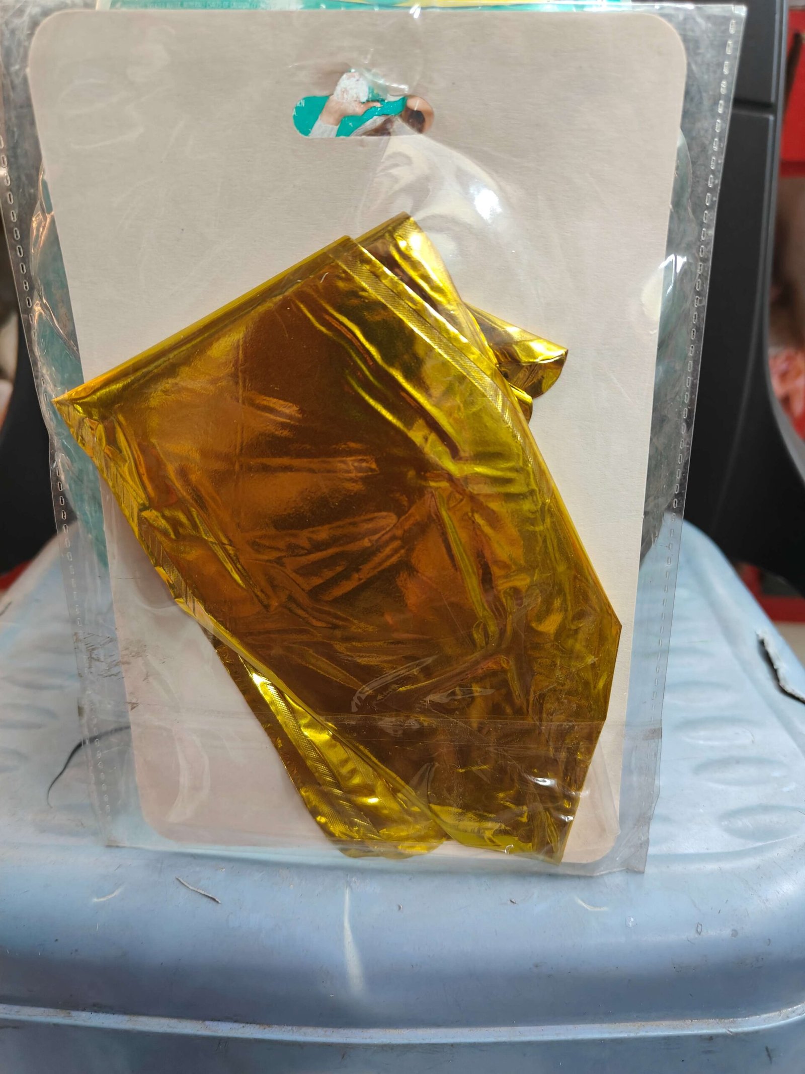 Golden color chamki Air Star Shape Foil Balloon