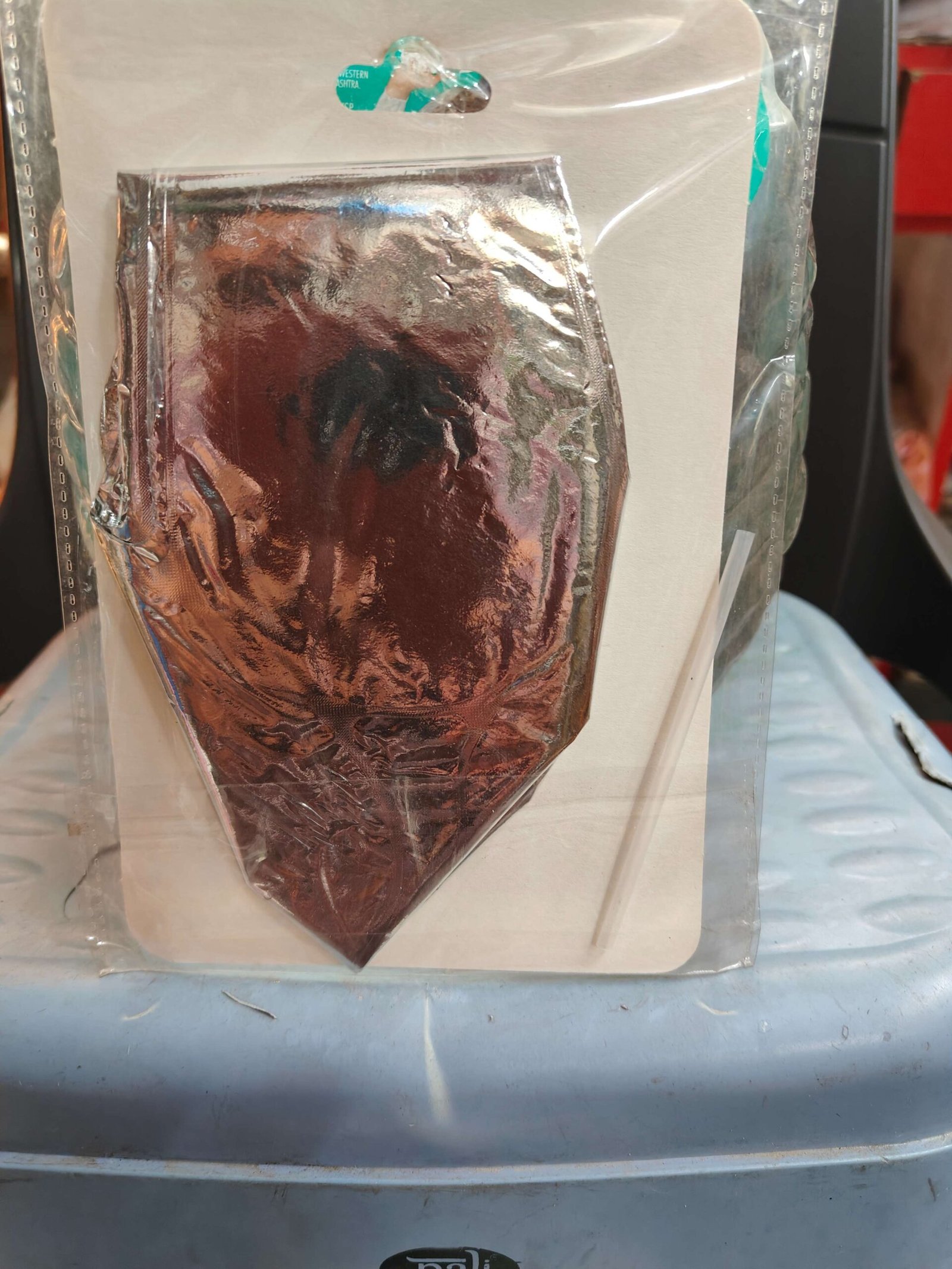 Grey color chamki Air Star Shape Foil Balloon