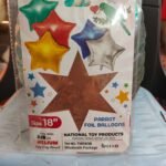 New stylish Golden chamki Air Star Shape Foil Balloon