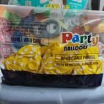 Yellow color with dots design Party Balloon pack 25pcs