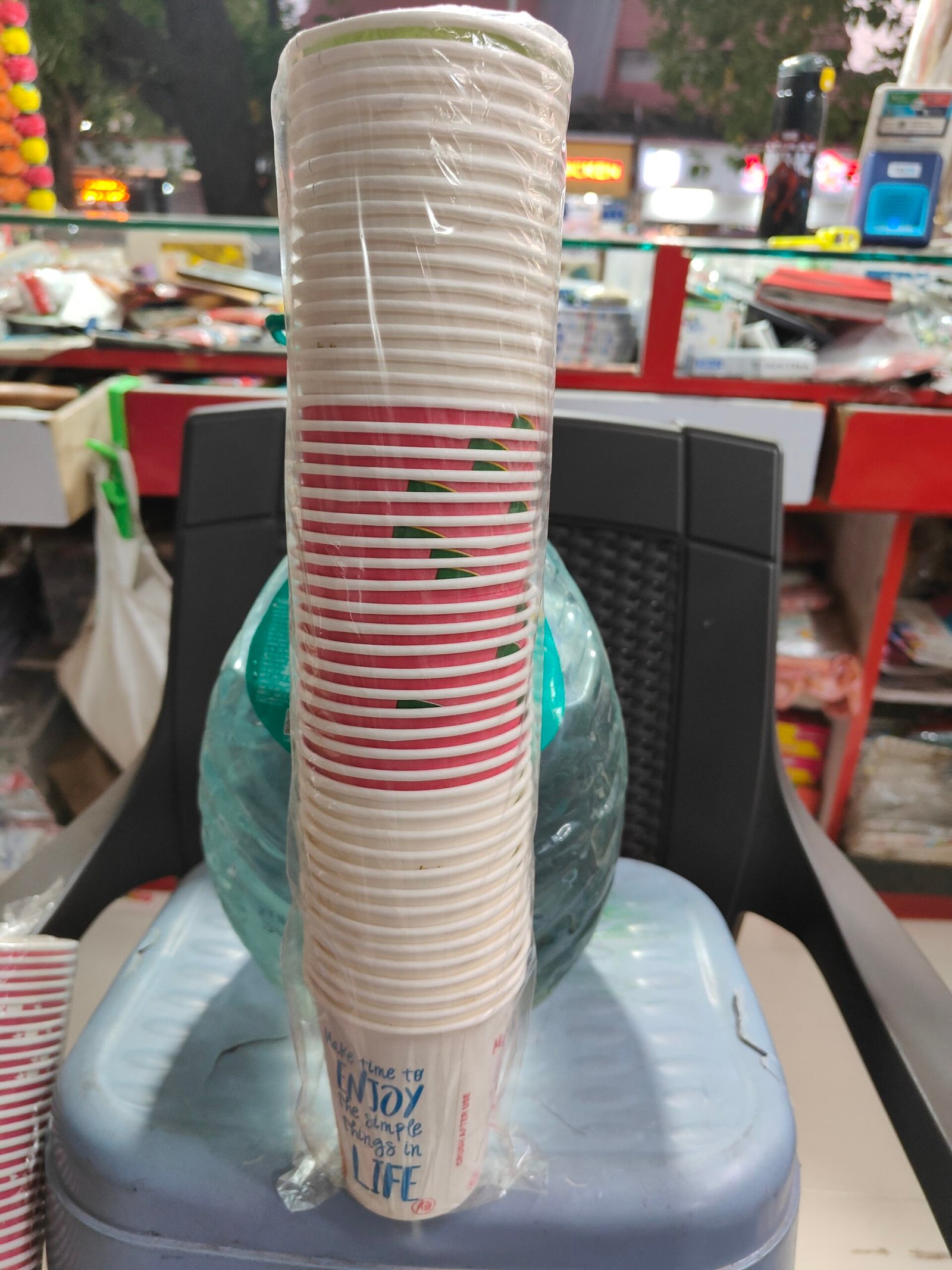 Origami Disposable Party Paper Cups/Paper Glass - 200ml
