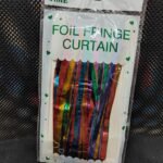 Multicolor Party Foil Stylish Curtain deisgn